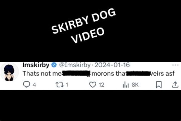 Reddit Leak Skirby Dog Video Goes Viral
