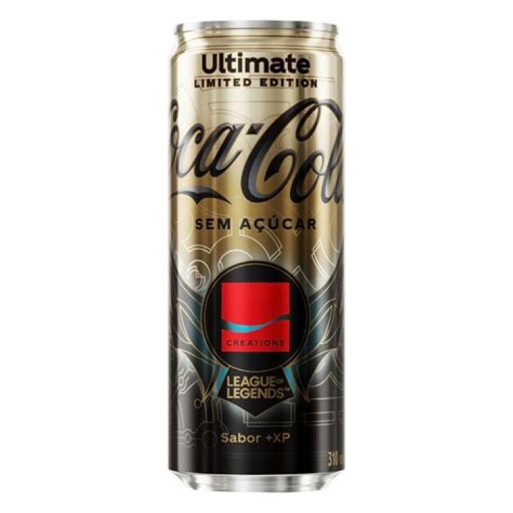 Refrigerante CocaCola Ultimate Sem A&ccedil;&uacute;car 310ml Lata Supermercado