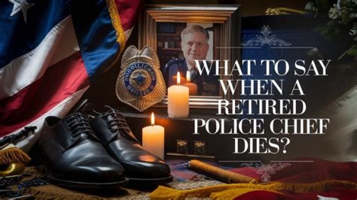 Retired Police Chief Run Over And Killed Form example download