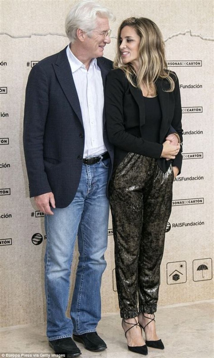 Richard Gere with stunning girlfriend Alejandra Silva at the Taormina