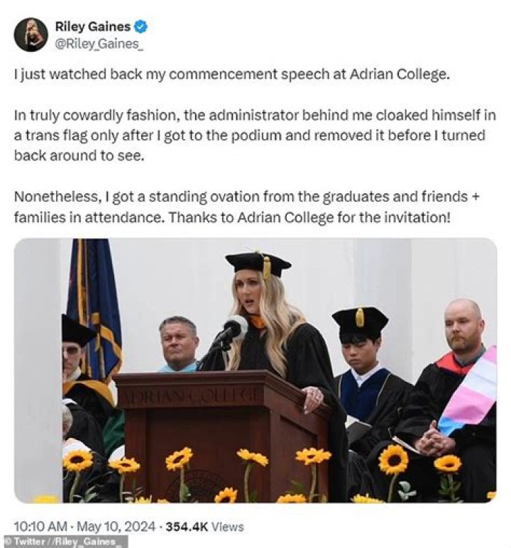 Riley Gaines says she took she/her pronoun 'training' in college Fox News