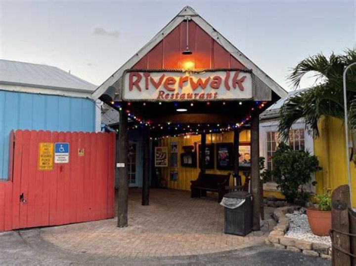 Riverwalk waterfront restaurant Tin City. Naples, Florida