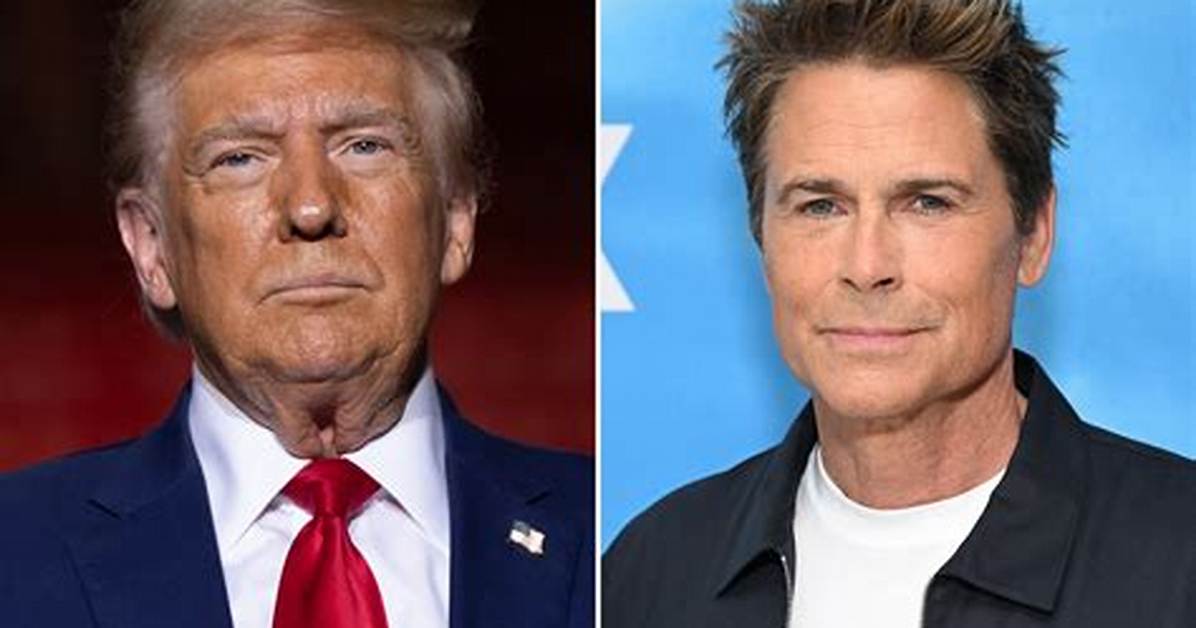 Rob Lowe and Donald Trump: a Complex Relationship