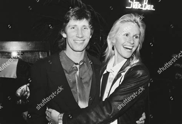 Roger Waters His Wife Carolyne Christie Editorial Stock Photo Stock