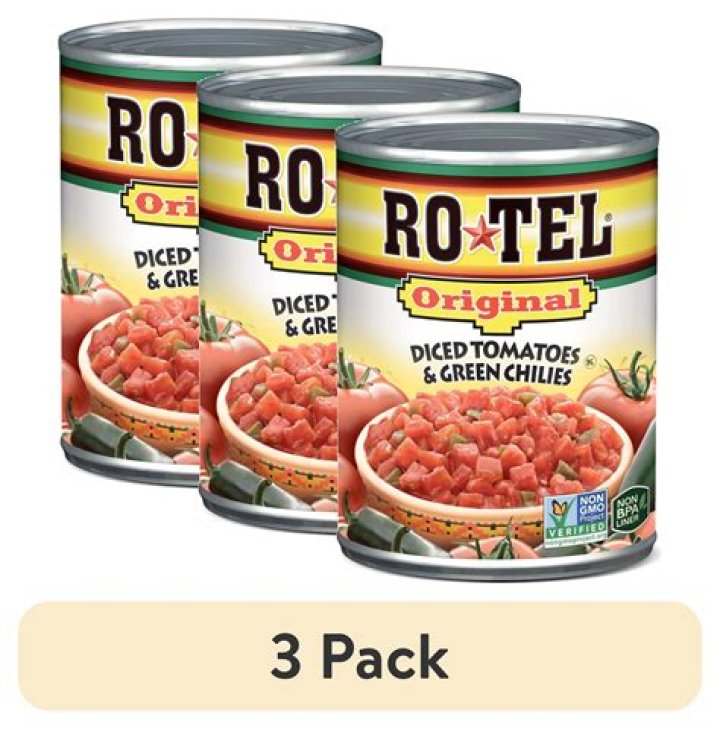 Rotel Original Diced Tomatoes & Green Chilies, 10 Ounce