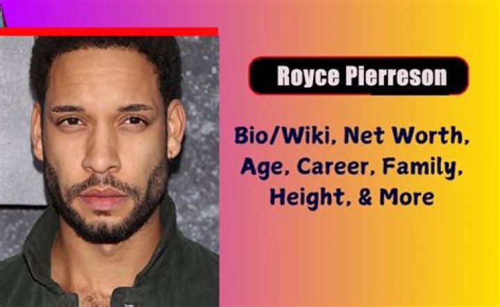 Royce Pierreson Biography, Height & Life Story Super Stars Bio