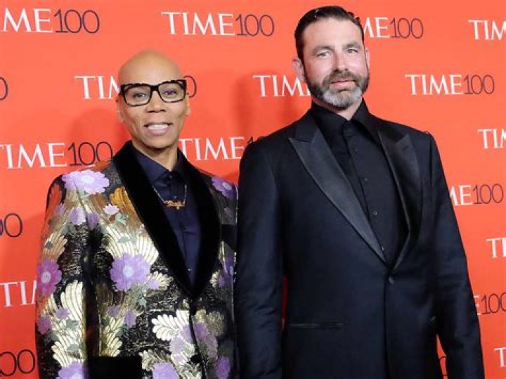 RuPaul and LeBar at Time 100 Gala 2017 POPSUGAR Celebrity