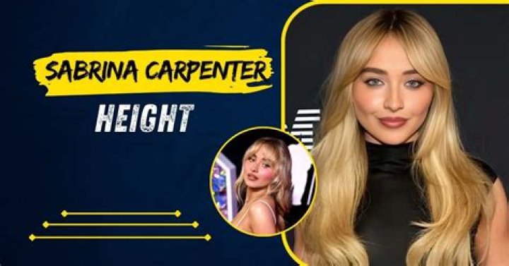 Sabrina Carpenter Height / Sabrina Carpenter S Latest Netflix Piece