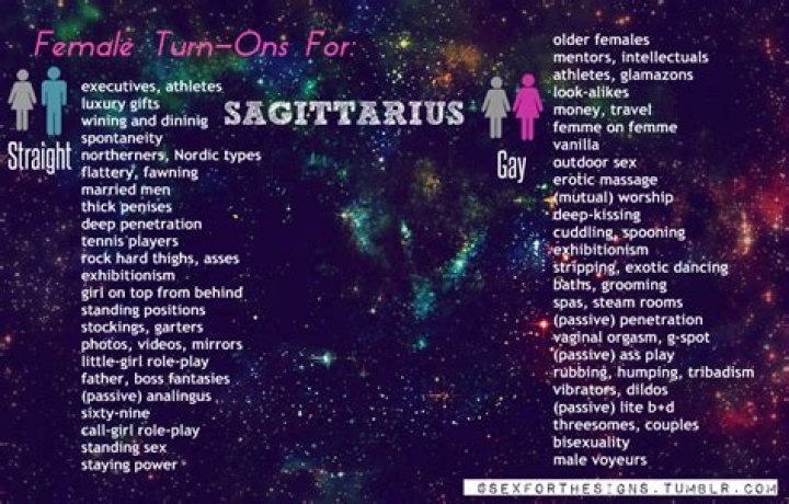 Sagittarius Turn Ons