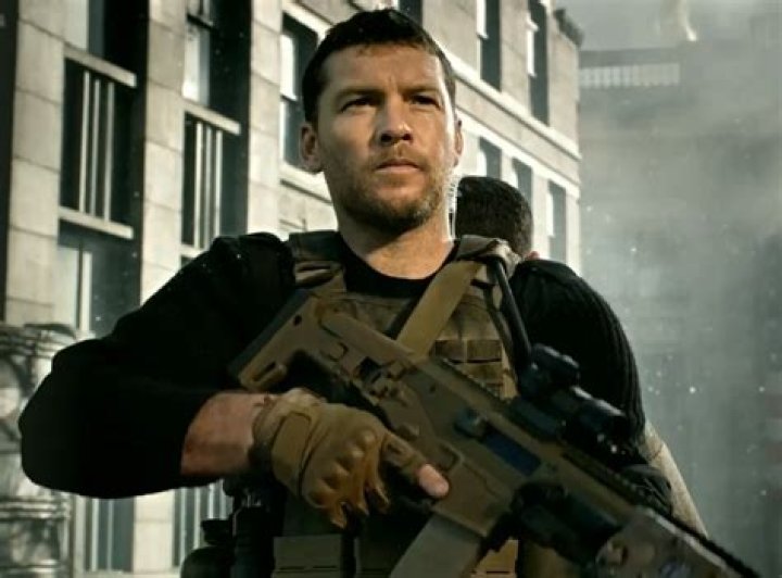 Sam Worthington as Alex Mason in Call of Duty Black Ops 2
