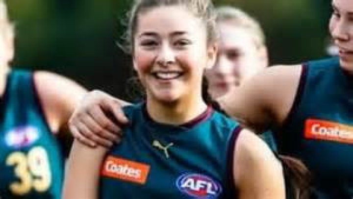 Samara Whitney Young Tasmanian football star farewelled at moving