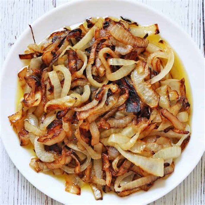 Saut&eacute;ed Onions and Sippin' Four Roses Bourbon Cooking, Food, Four