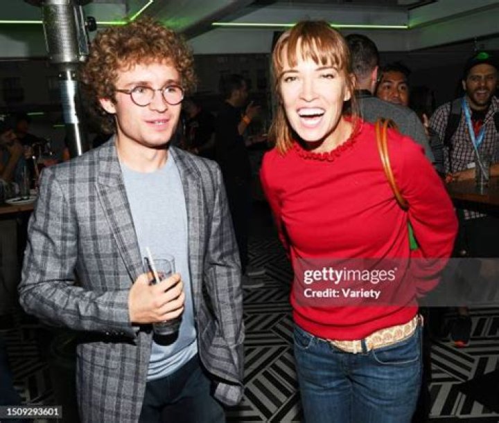 Sean Giambrone and Mary Mack at the Photocall for the Hulu TV series