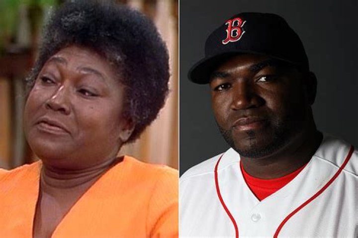 Separated at Birth David Ortiz and 'Good Times' Mother?