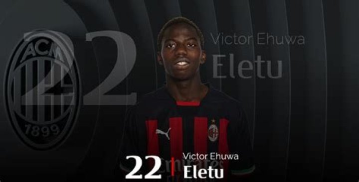 SERIE A Meet Victor Eletu, the AC Milan teenager who could