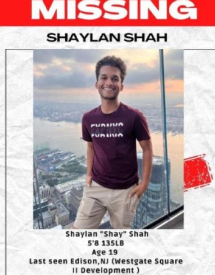 Shaylan Shah Missing From New Jersey, Police Search Still On