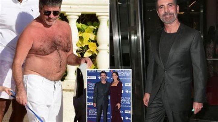 Simon Cowell shows off weight loss transformation in rare photo with