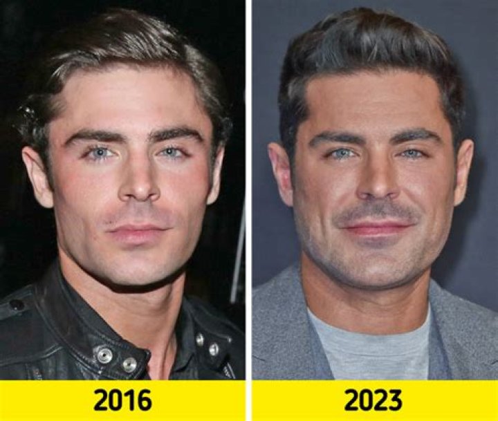 So, Zac Efron looks like this now...