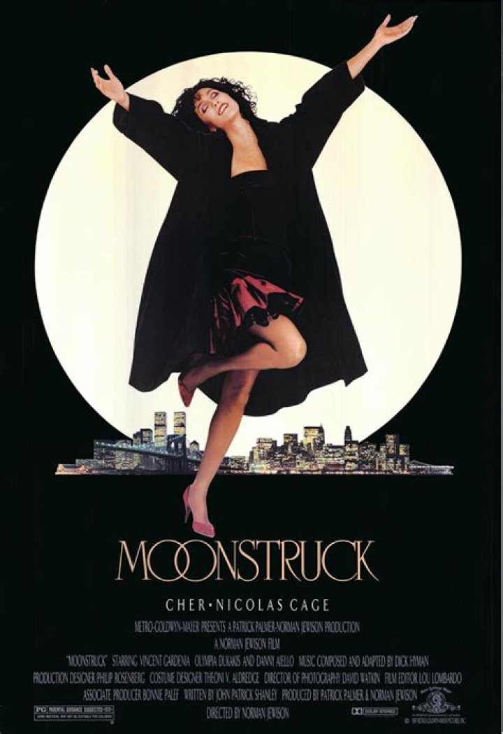 Sold Price Moonstruck 1987 original vintage movie poster Invalid