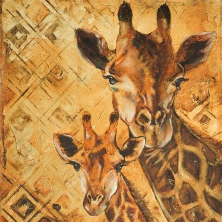 Somerset House Images. SAFARI MOTHER AND SON I