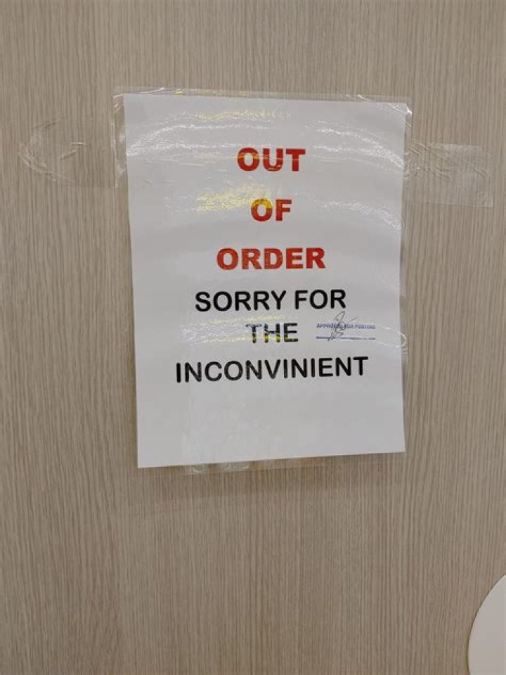 Sorry for inconvenient r/engrish