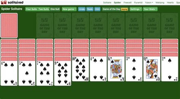 Spider Solitaire Play free online games on PlayPlayFun