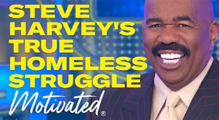 Steve Harvey Was Homeless and Lived out of His Car before a
