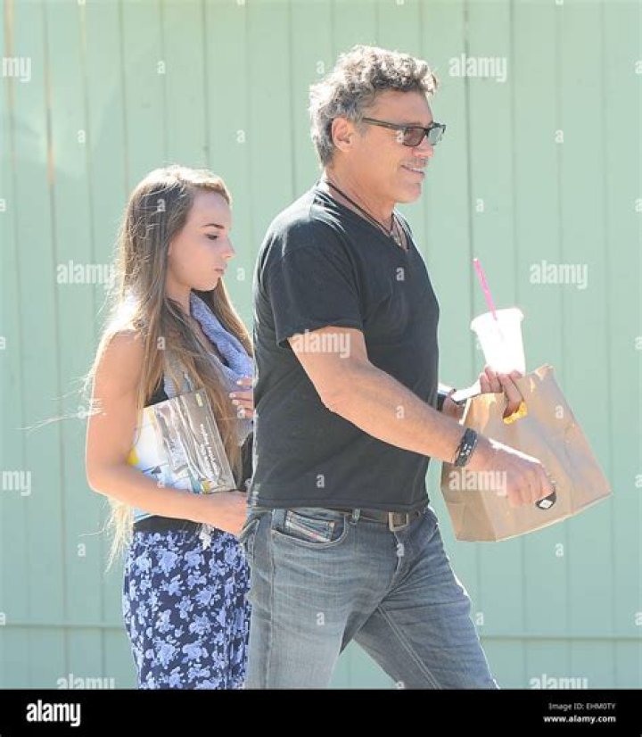 Steven Bauer, 57, and girlfriend Lyda Loudon, 18, step out for healthy