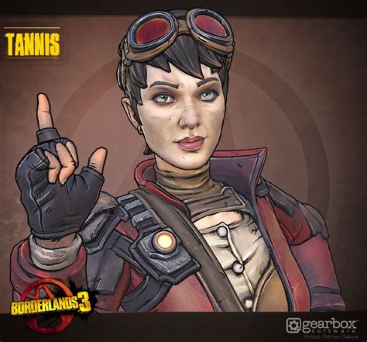 Tannis BL3, Adrien Debos Borderlands, Borderlands art, Borderlands 3