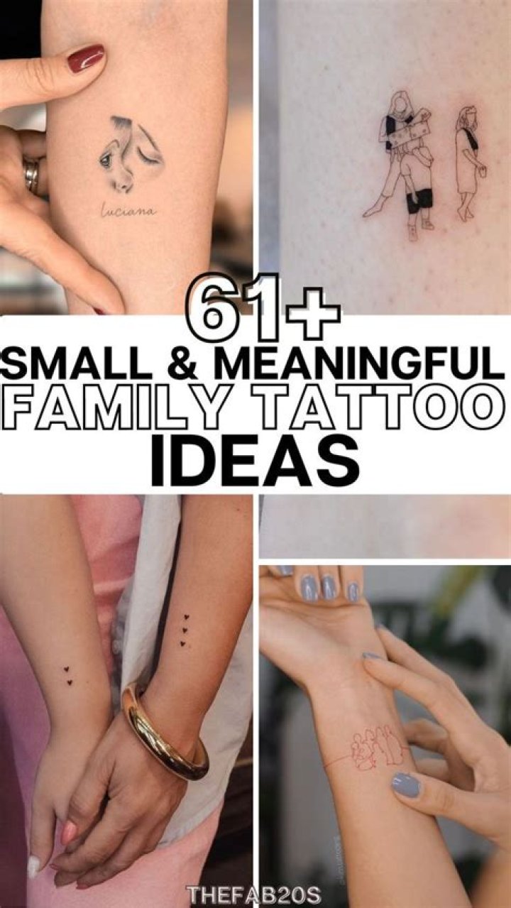 Tattoo Designs: The Ultimate Guide To Family Symbolism