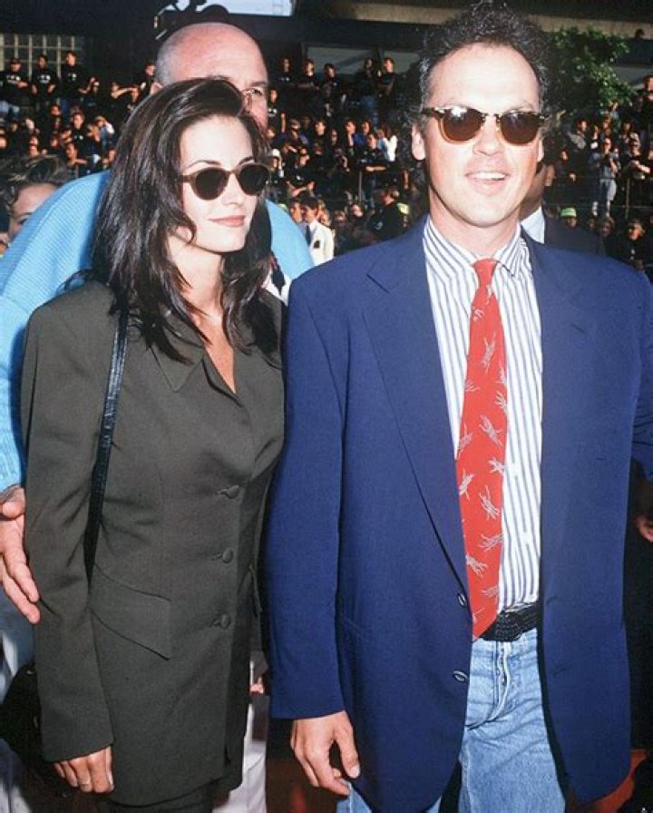 TBT Courteney Cox and Michael Keaton Relationship
