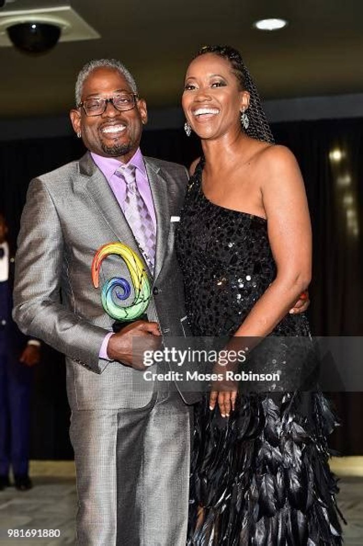 T.C. Carson & Erika Alexander of tv's Living Single Living single