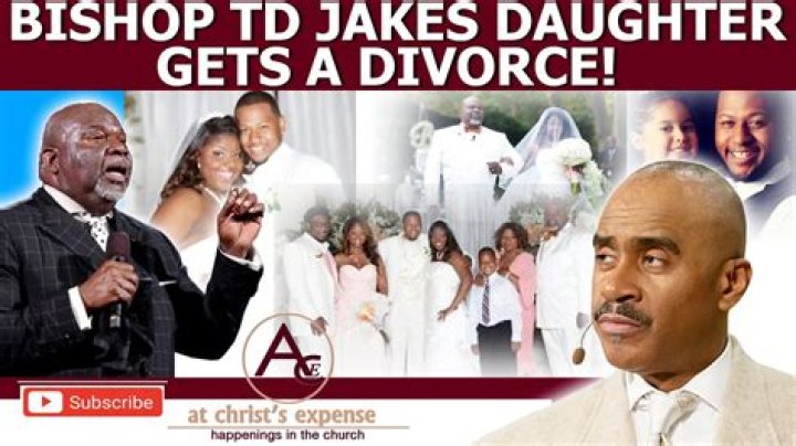TD Jakes daughter getting divorce YouTube