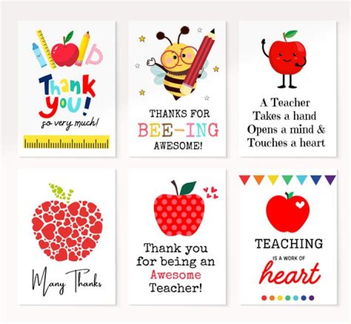 Teacher Thank You Printable