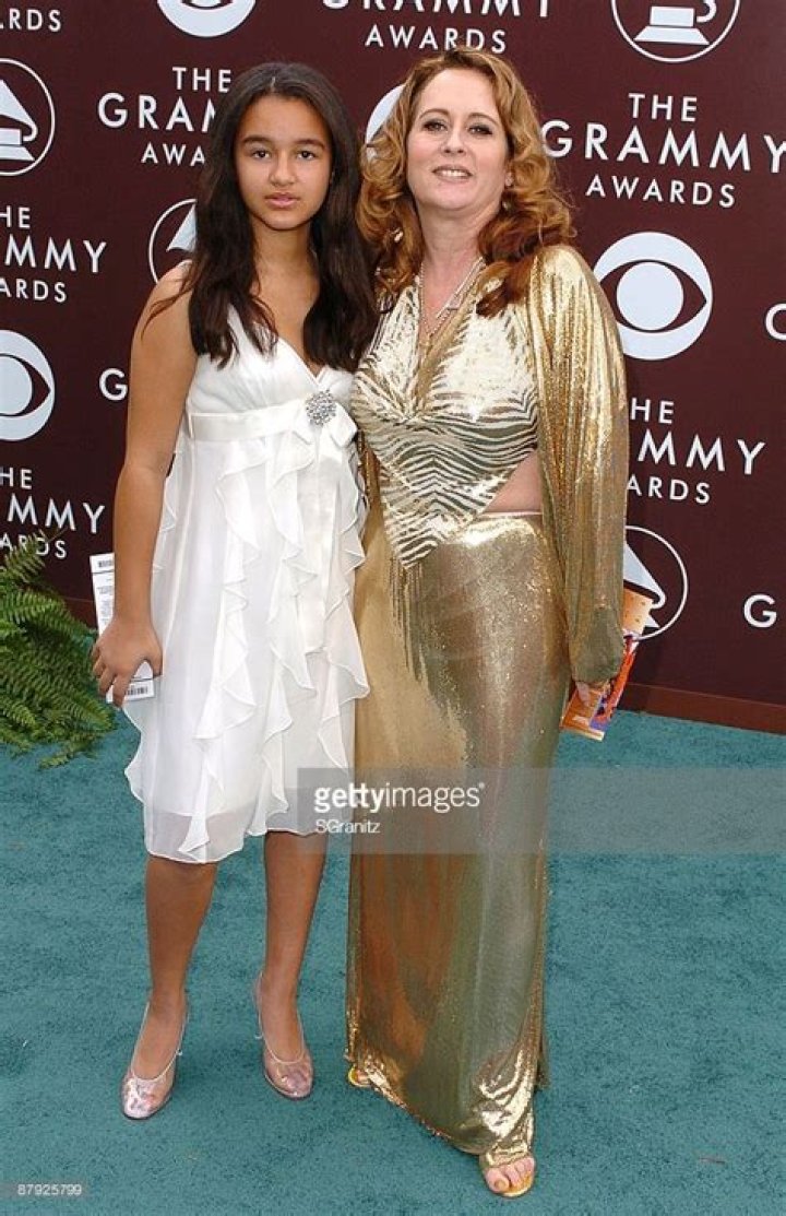 Teena Marie (R) and daughter Alia (Photo by SGranitz/WireImage for The
