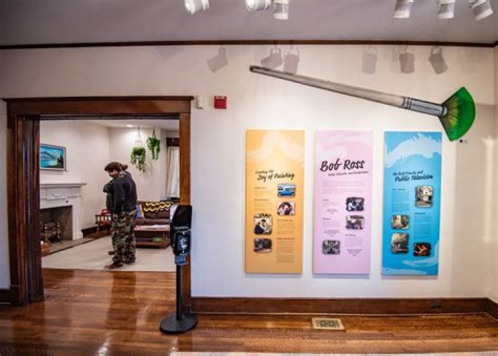 The Bob Ross Experience Muncie Museum Honors a OneofaKind Artist