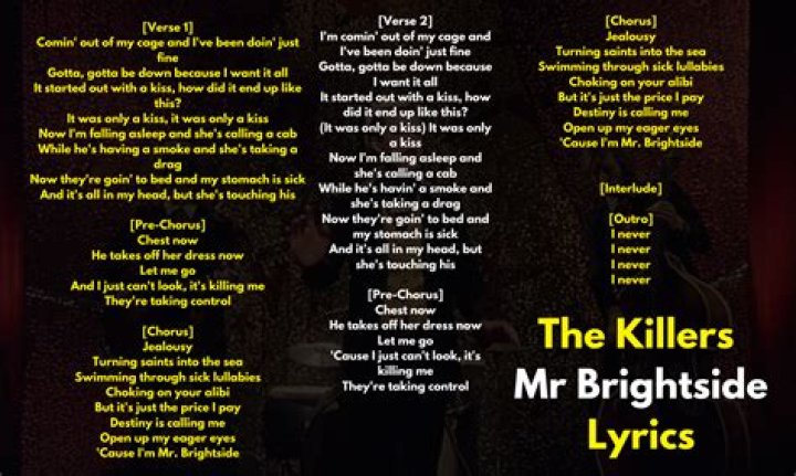 The Enigmatic Allure Of The Killers' Mr. Brightside Lyrics