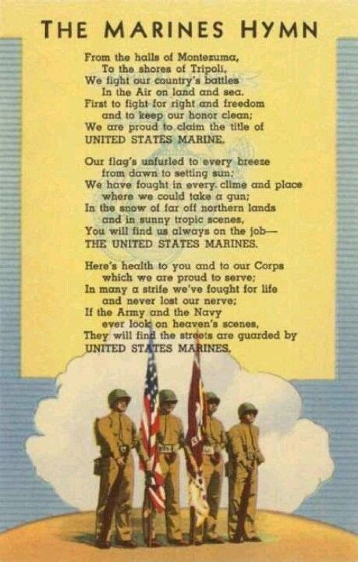 The Inspirational Marine Hymn: A Song Of Honor And Duty
