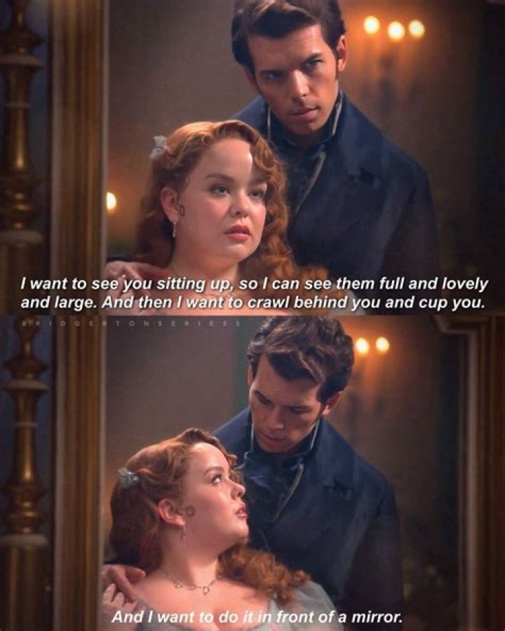 The Intimate Mirror Scene: A Glimpse Into The Passion Of "Romancing Mr. Bridgerton"