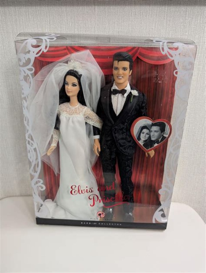 The Royal Wedding: Elvis And Priscilla Barbie Dolls