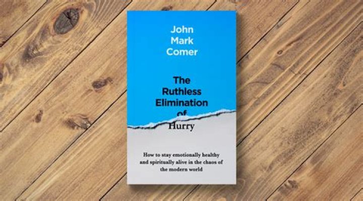 The Ruthless Elimination of Hurry by John Mark Comer Free Delivery