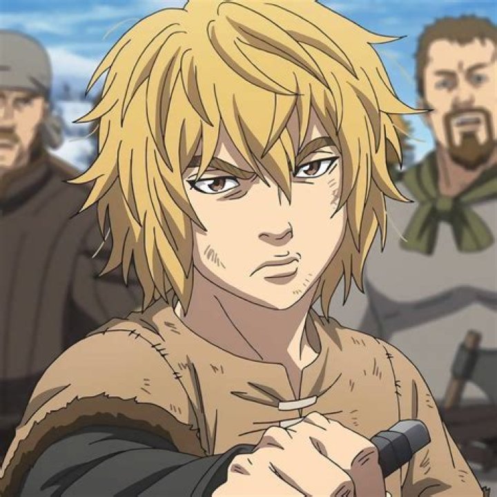 Thorfinn Karlsefni, Vinland Saga anime wallpaper with quote Vinland