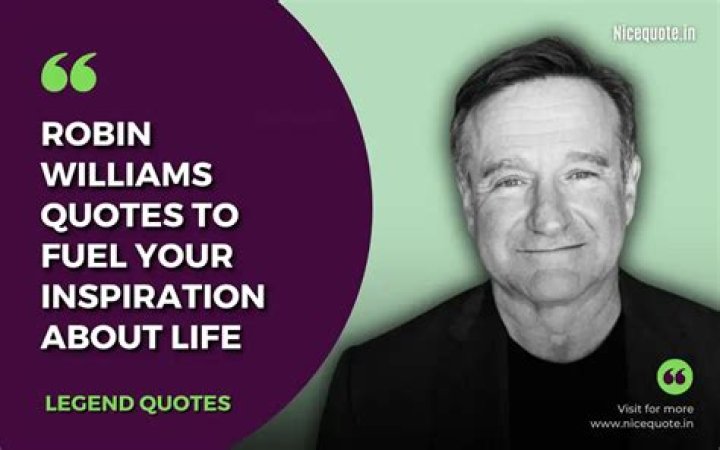 Timeless Wisdom: A Collection Of Robin Williams Quotes