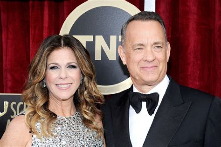 Tom Hanks and his wife, Rita Wilson, posed for pictures. Couples Show