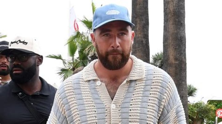 Travis Kelce from Celeb Sightings at Paris Fashion Week Men's E! News UK