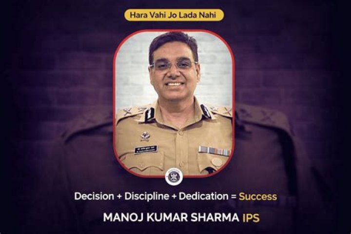 Unveiling The Life And Achievements Of Manoj Kumar Sharma IPS