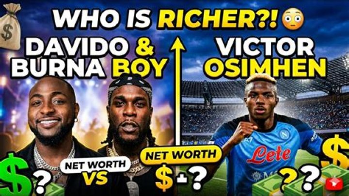 Unveiling The Net Worth Battle: Osimhen Vs. Davido