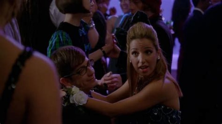 Vanessa Lengies and Kevin McHale at Heather Morris's wedding