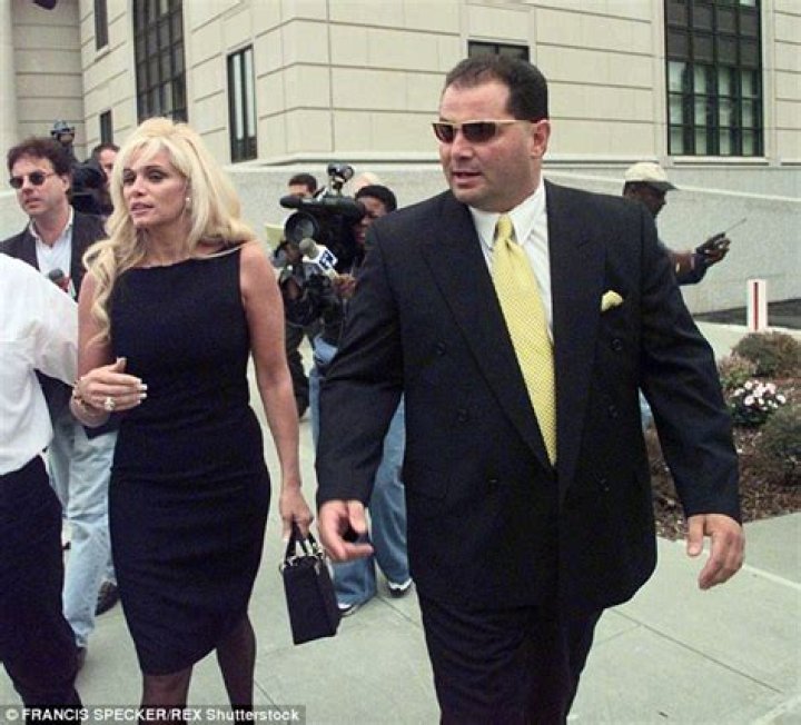 Victoria Gotti and exhusband Carmine Agnello exchange words at son's