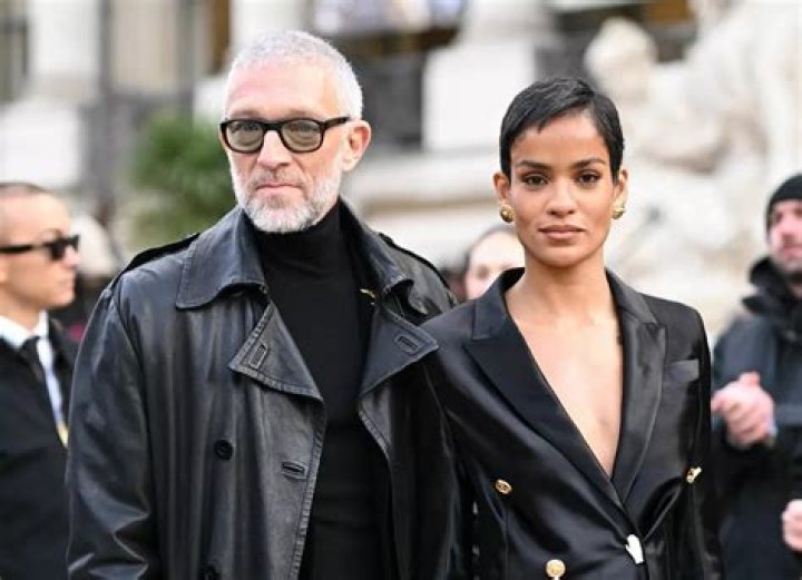 Vincent Cassel, 52, steps out with wife Tina Kunakey, 22, and their
